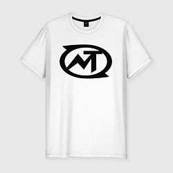 Мужская slim-футболка Мумий Тролль Лого