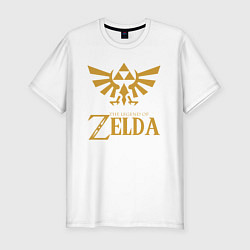 Футболка slim-fit THE LEGEND OF ZELDA, цвет: белый