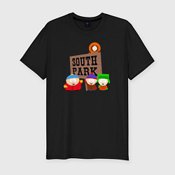 Футболка slim-fit South Park, цвет: черный