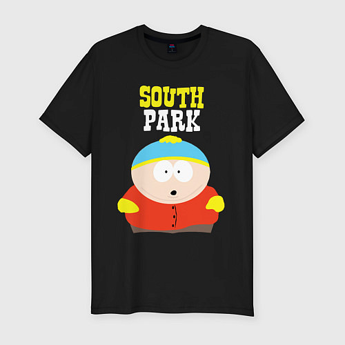 Мужская slim-футболка SOUTH PARK / Черный – фото 1