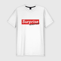 Мужская slim-футболка Surprise Motherf*cker