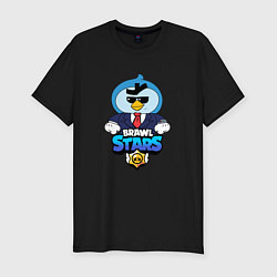 Футболка slim-fit BRAWL STARS MRP, цвет: черный