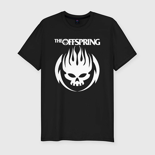Мужская slim-футболка THE OFFSPRING / Черный – фото 1