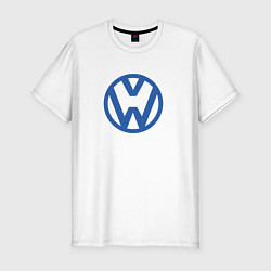 Футболка slim-fit Volkswagen, цвет: белый