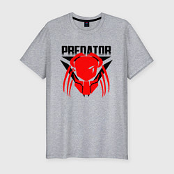 Футболка slim-fit PREDATOR, цвет: меланж