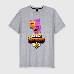 Футболка slim-fit Sandy Brawl Stars, цвет: меланж