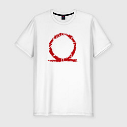 Футболка slim-fit GOD OF WAR, цвет: белый