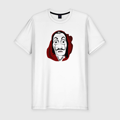 Мужская slim-футболка БУМАЖНЫЙ ДОМ / Белый – фото 1