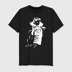 Футболка slim-fit King of music, цвет: черный