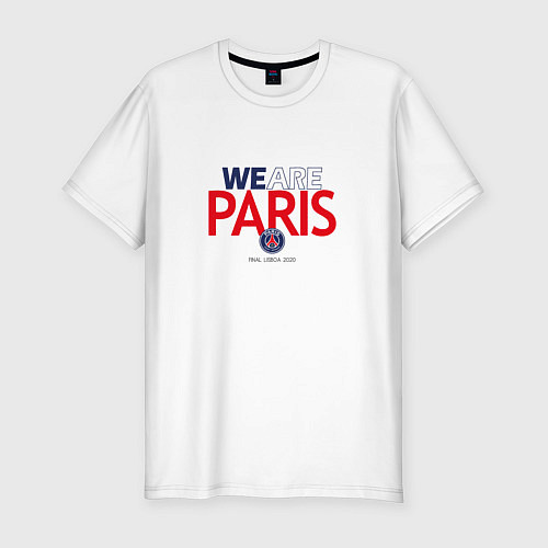 Мужская slim-футболка PSG We Are Paris 202223 / Белый – фото 1