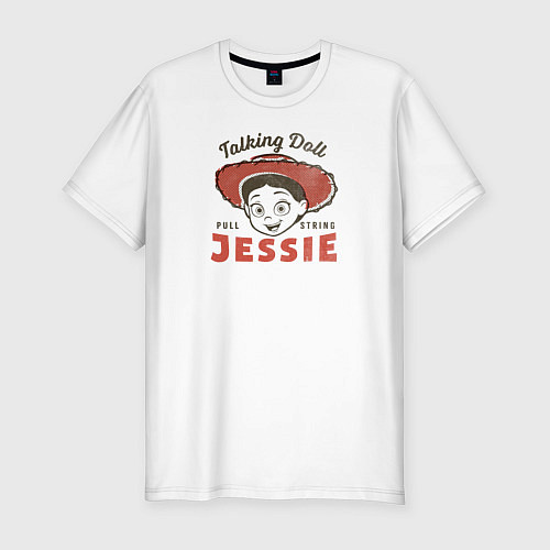 Мужская slim-футболка Jessie / Белый – фото 1