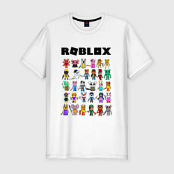 Футболка slim-fit ROBLOX PIGGY, цвет: белый