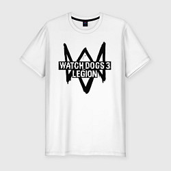 Футболка slim-fit Watch Dogs: Legion, цвет: белый