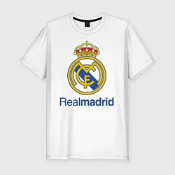 Футболка slim-fit Real Madrid FC, цвет: белый