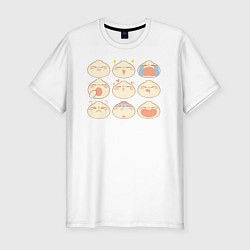 Мужская slim-футболка Bao