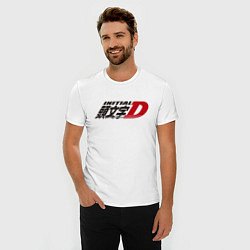 Футболка slim-fit Initial D Logo Z, цвет: белый — фото 2