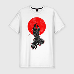 Футболка slim-fit Samurai, цвет: белый