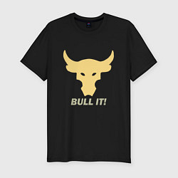 Мужская slim-футболка Bull It