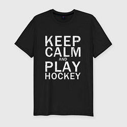 Футболка slim-fit K C a Play Hockey, цвет: черный