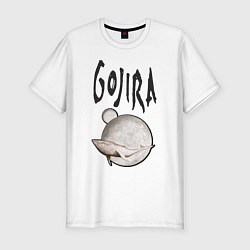 Футболка slim-fit Gojira, цвет: белый