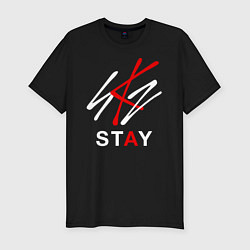 Футболка slim-fit STRAY KIDS, цвет: черный