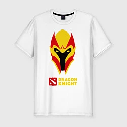 Мужская slim-футболка Dota 2: Dragon Knight
