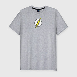 Футболка slim-fit 8 Bit The Flash, цвет: меланж