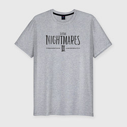 Мужская slim-футболка Little Nightmares 2
