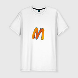 Мужская slim-футболка Слава Мерлоу
