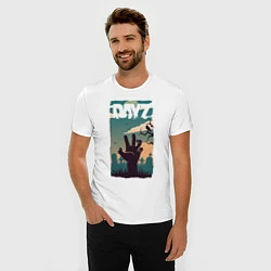 Футболка slim-fit DAYZ ДЕЙЗИ Z, цвет: белый — фото 2