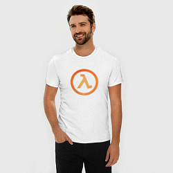 Футболка slim-fit Half-life, цвет: белый — фото 2