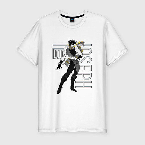 Мужская slim-футболка JoJo / Белый – фото 1