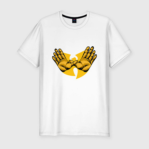 Мужская slim-футболка Wu-Tang Forever / Белый – фото 1