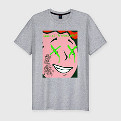 Футболка slim-fit Toxic vault boy, цвет: меланж