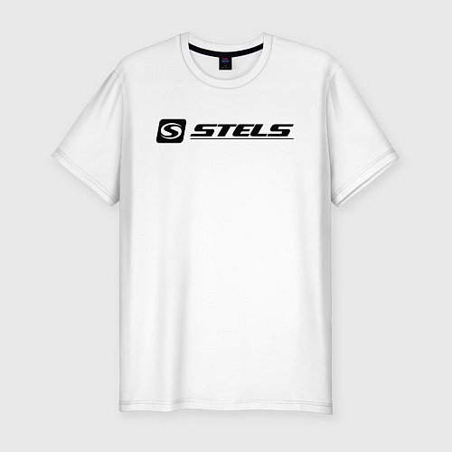 Мужская slim-футболка Stels Moto Мото Лого Z / Белый – фото 1