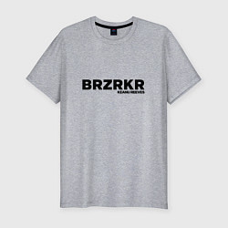 Футболка slim-fit Комикс BRZRKR Киану Ривз, цвет: меланж