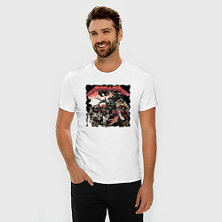 Футболка slim-fit METALLICA HARD ROCK, цвет: белый — фото 2