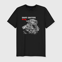 Мужская slim-футболка Love, Death and Robots Shape Shifters Z