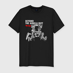Мужская slim-футболка Love, Death and Robots Beyond the Aquila Rift Z