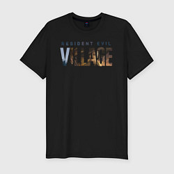 Футболка slim-fit Resident Evil 8 Village Logo, цвет: черный