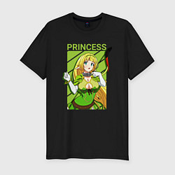 Футболка slim-fit Принцесса Шера, цвет: черный