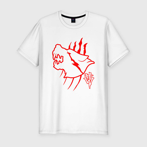 Мужская slim-футболка ОБОРОТНИ RESIDENT EVIL / Белый – фото 1