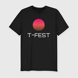 Футболка slim-fit T-Fest, цвет: черный