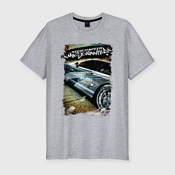 Мужская slim-футболка Need for Speed Most Wanted