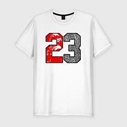 Мужская slim-футболка 23 - Jordan