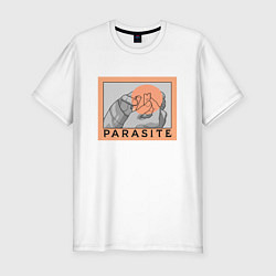 Мужская slim-футболка Parasite