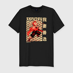 Мужская slim-футболка Zenitsu