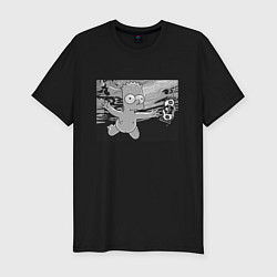 Футболка slim-fit Simpsons x Nirvana, цвет: черный