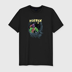 Мужская slim-футболка Vortex colorful