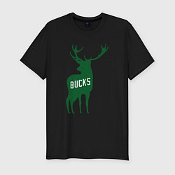 Мужская slim-футболка NBA - Bucks